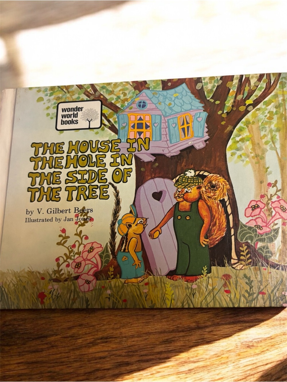 Vintage 1973 "The House in the Hole in the Side of the Tree" Hardcover Book